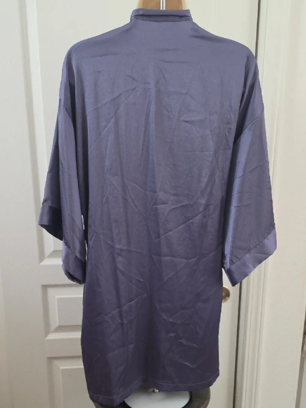 Victoria’s Secret | Periwinkle Purple Satin Kimono Robe - Size S/M